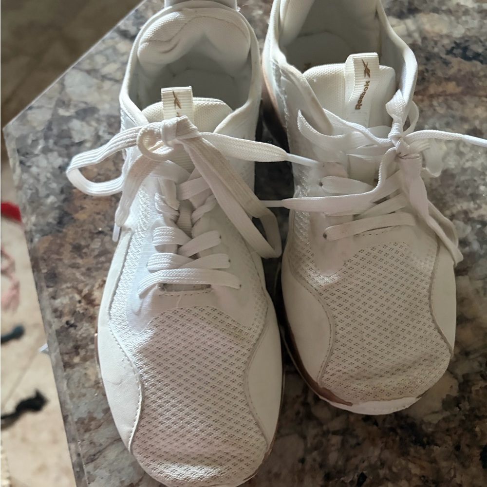 Reebok White Sneakers Youth size